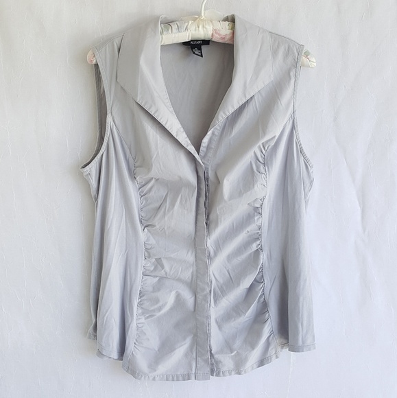 Alfani Tops - Alfani sleeveless top, blouse, size 16, gray